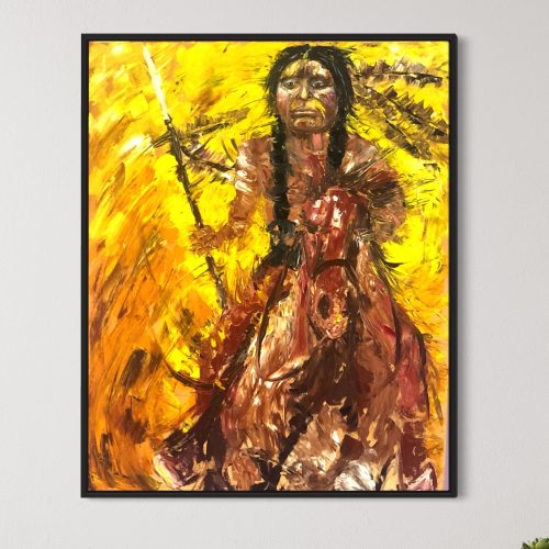Quanah Parker Oil Painting