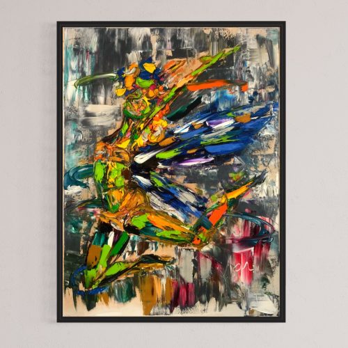 Joy Fairy Oil Painting