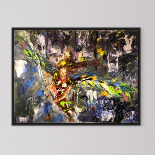 Faith Winged Warrior Artwork