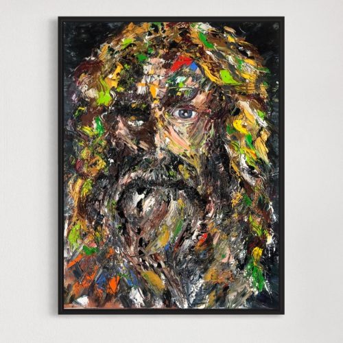 Odin All Father Oil Painting