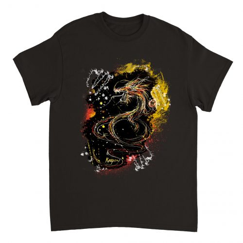 Dragon Fifth Wind T-Shirt | Heavyweight unisex crew neck cotton t shirt
