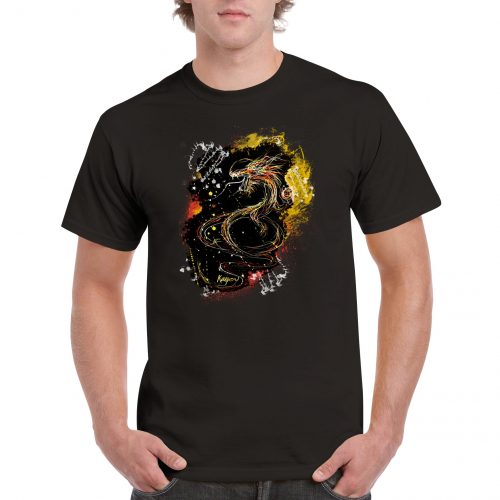 Dragon Fifth Wind T-Shirt | Heavyweight unisex crew neck cotton t shirt